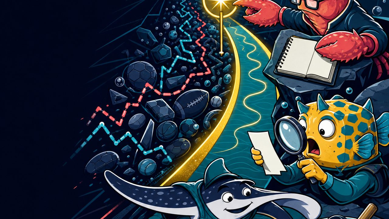 How do you prove your betting edge is real? visual summary from Shark Snip.