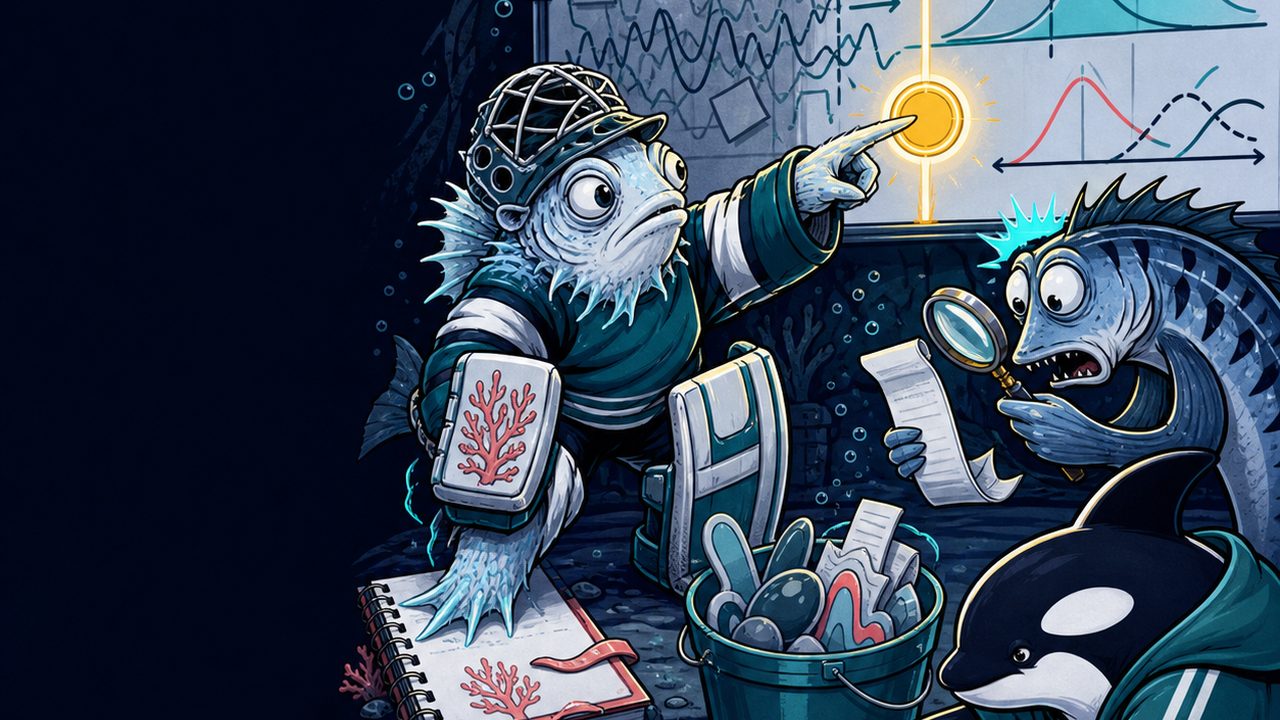 Is closing line value a good way to judge a bettor? visual summary from Shark Snip.